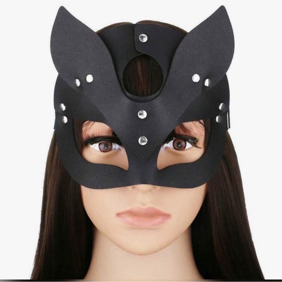 New Women Halloween Cat Mask - Picture 4 of 5